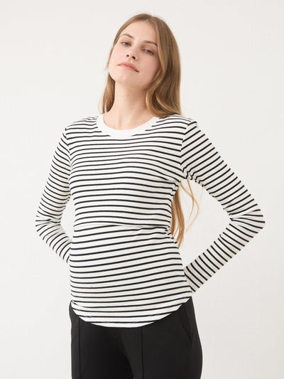 White/Black-Striped