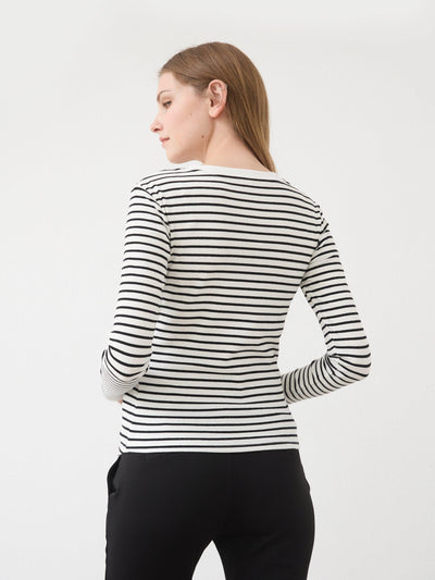 White/Black-Striped