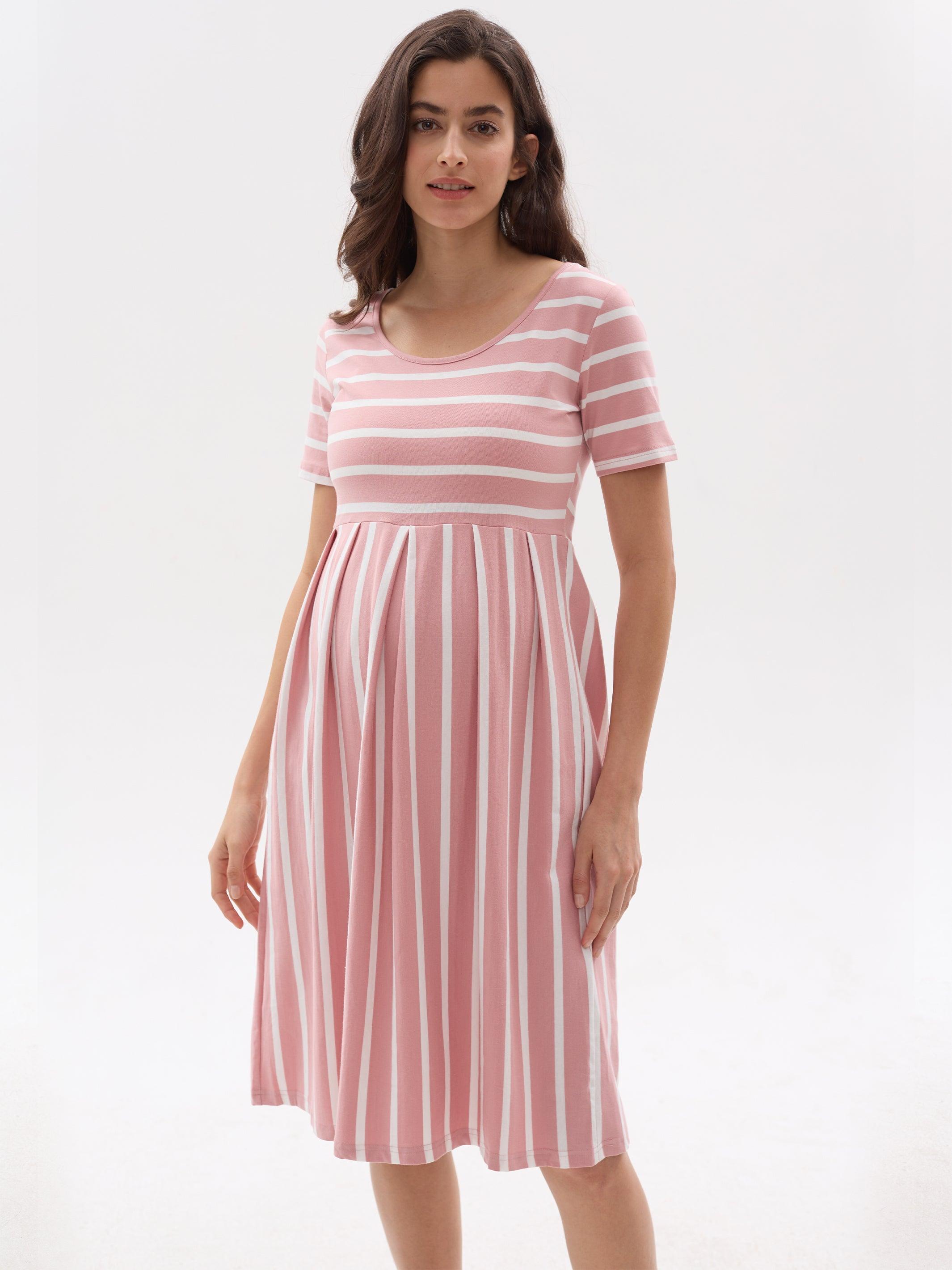 Pink/White-Striped