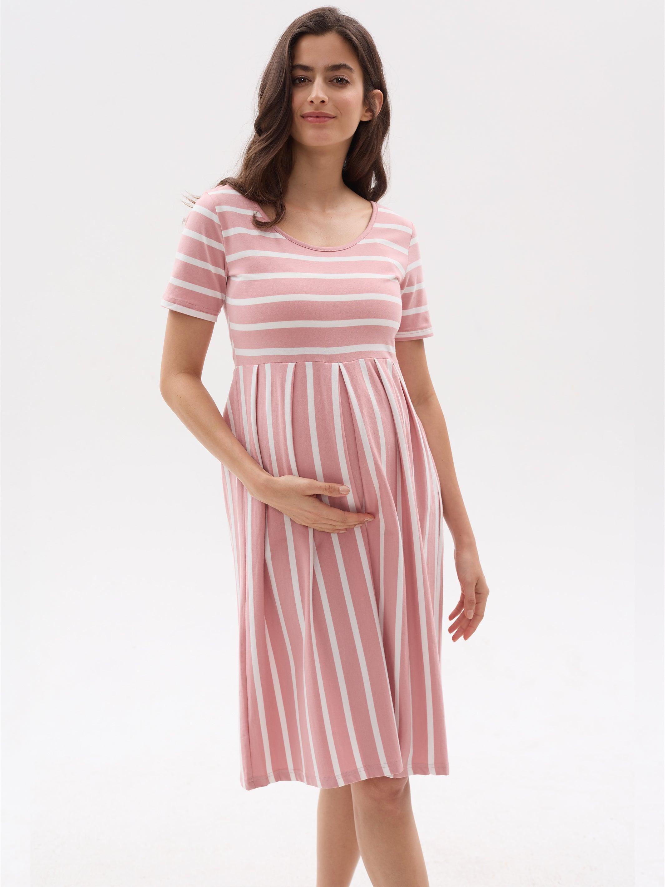 Pink/White-Striped