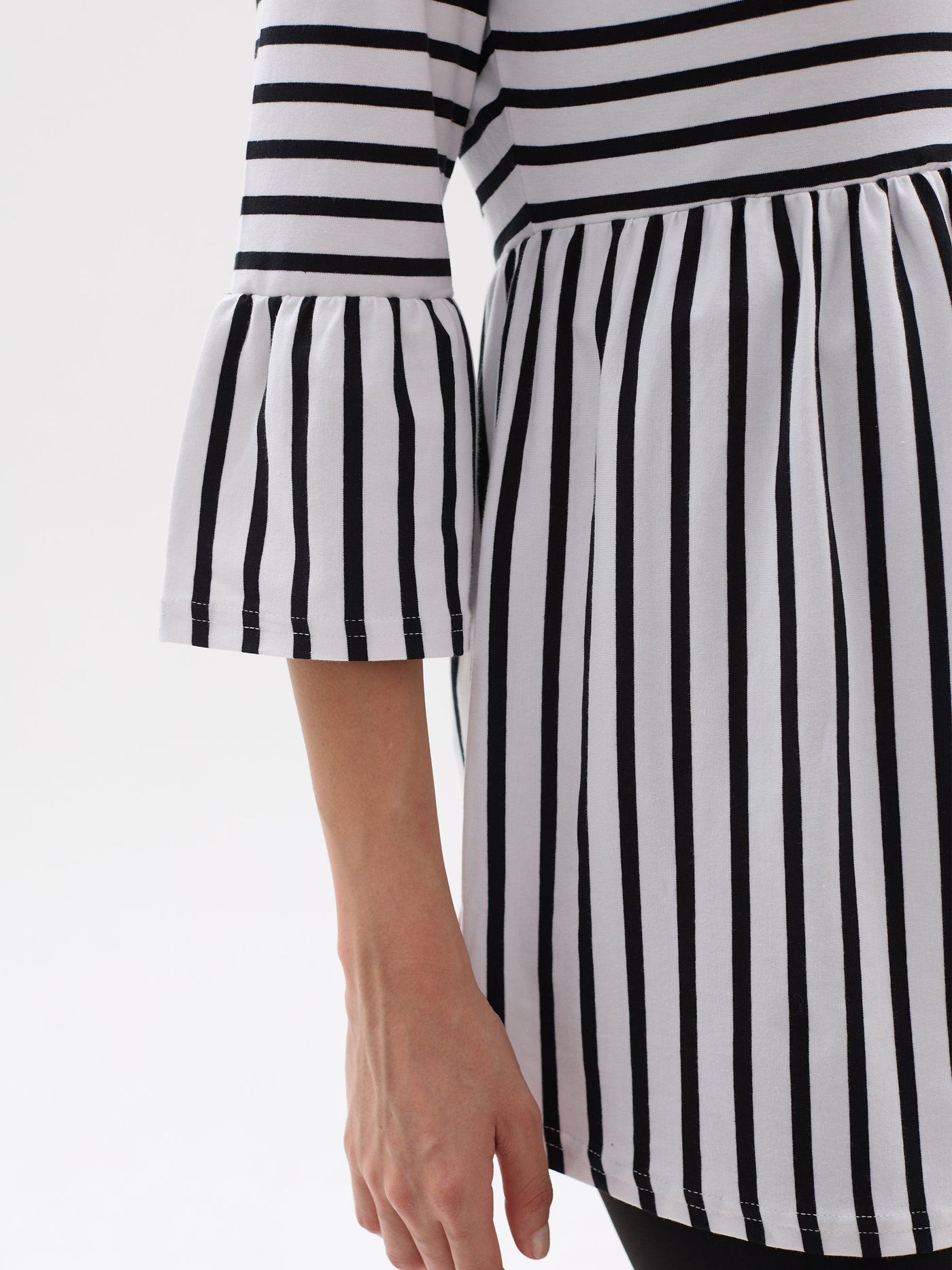 White/Black-Striped